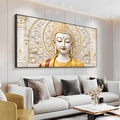 Peaceful Buddha Premium Acrylic Horizontal Wall Art
