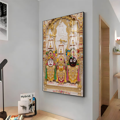 Jagannath Prabhu Serenity Premium Acrylic Vertical Wall Art