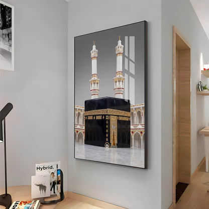 Subhaan Allah Khana Kaba Premium Acrylic Vertical Wall Art