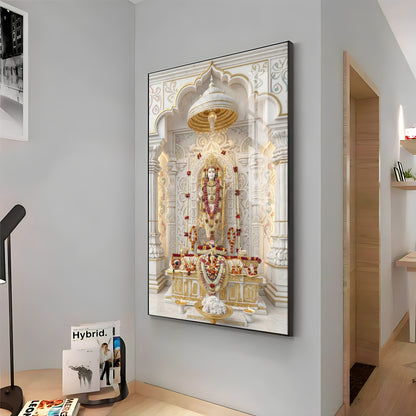 Hindu Deity Rama Premium Acrylic Vertical Wall Art