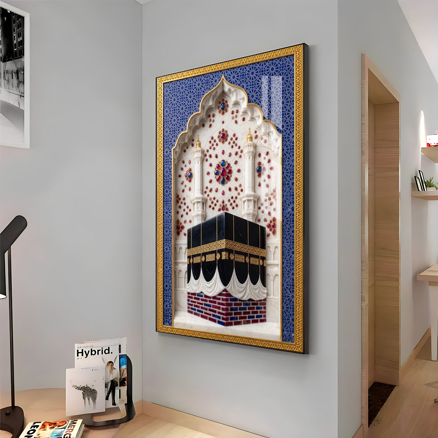 Holy Kaaba In Makkah Premium Acrylic Vertical Wall Art