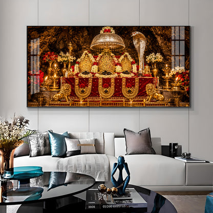 Maa Vaishno Devi Shakti Peeth Premium Acrylic Horizontal Wall Art