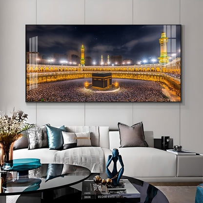 Holy Kaaba In Makkah Premium Acrylic Horizontal Wall Art