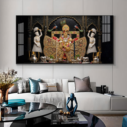 Divine Frame With Shri Sanwariya Seth Ji Premium Acrylic Horizontal Wall Art