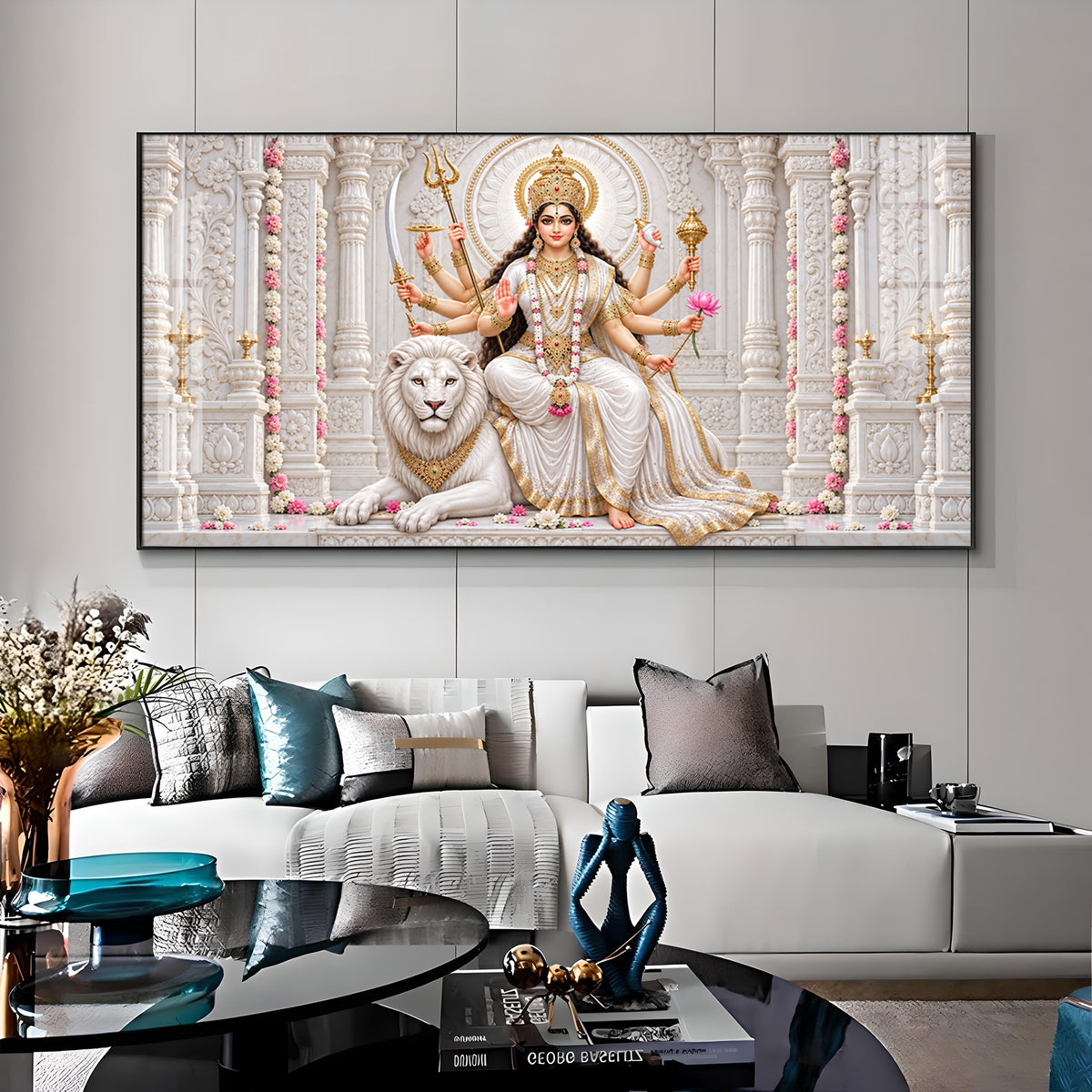 Mahagauri Premium Acrylic Horizontal Wall Art
