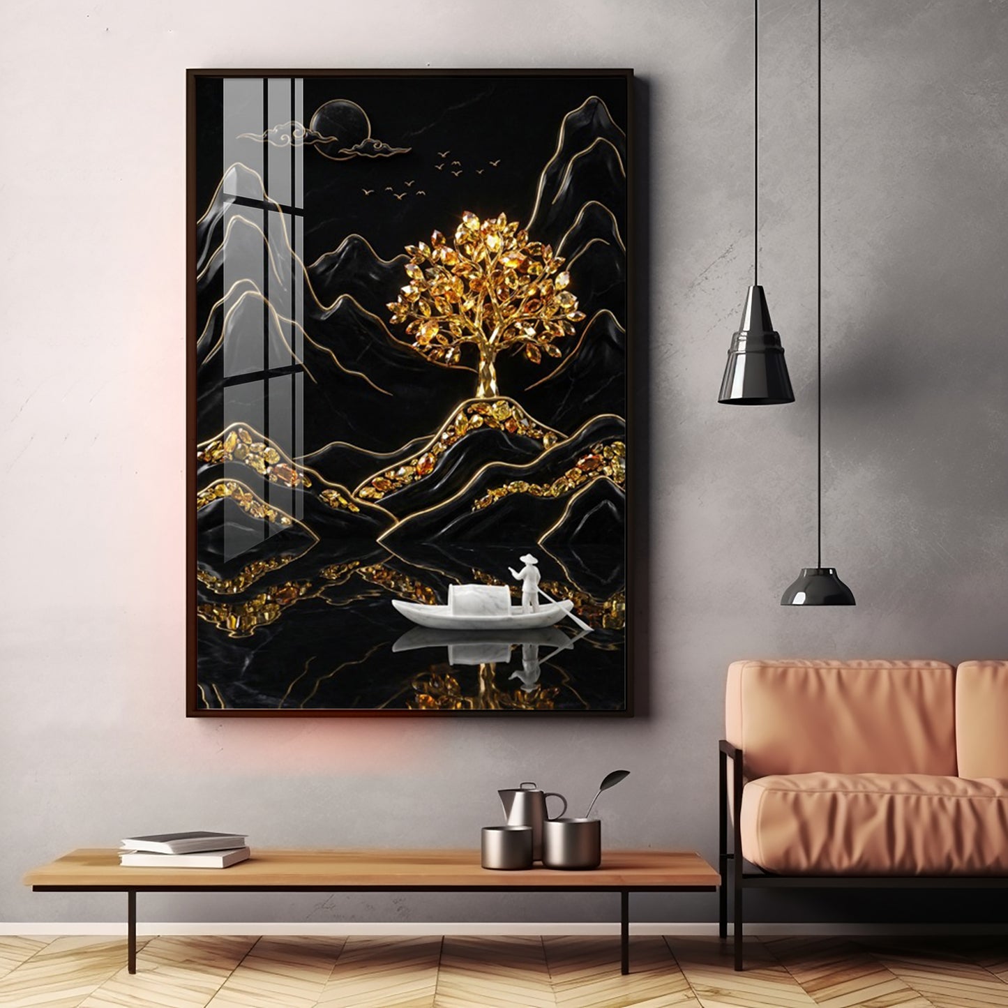 Tree Of Life Premium Acrylic Vertical Wall Art
