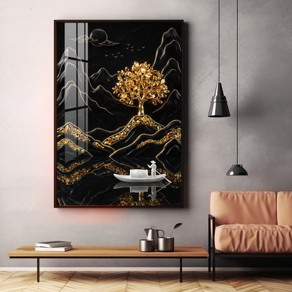 Tree Of Life Premium Acrylic Vertical Wall Art