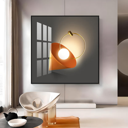 Abstract Geometrical Patterns Premium Acrylic Square Wall Art