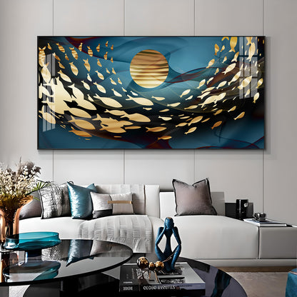 Koi Fish Premium Acrylic Horizontal Wall Art