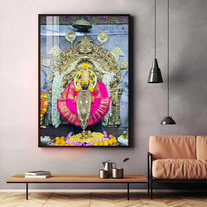 Shree Ambabai Premium Acrylic Vertical Wall Art