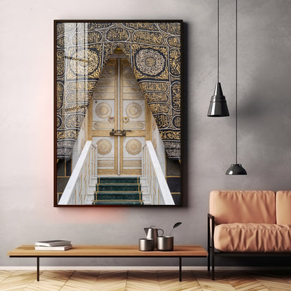 Kaaba Door Premium Acrylic Vertical Wall Art