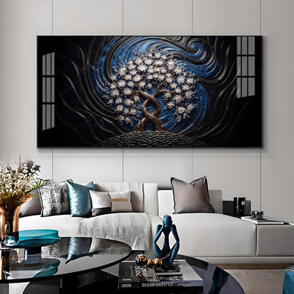Lucky Wish Tree Premium Acrylic Horizontal Wall Art