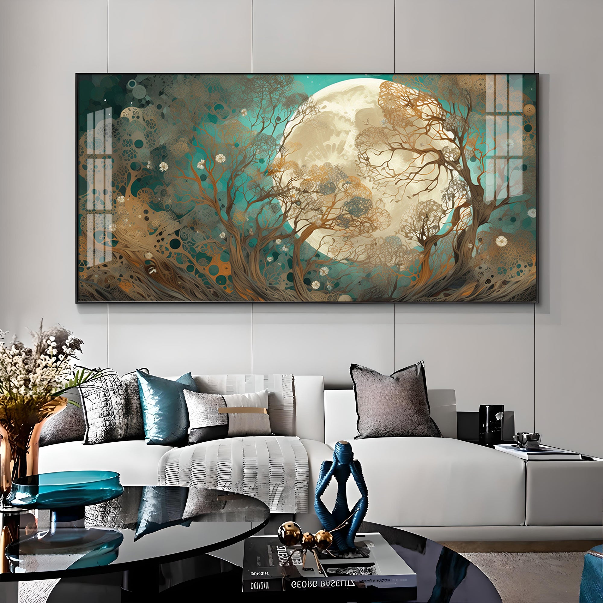 Magical Forest Premium Acrylic Horizontal Wall Art