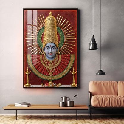 Renuka Yallamma Premium Acrylic Vertical Wall Art