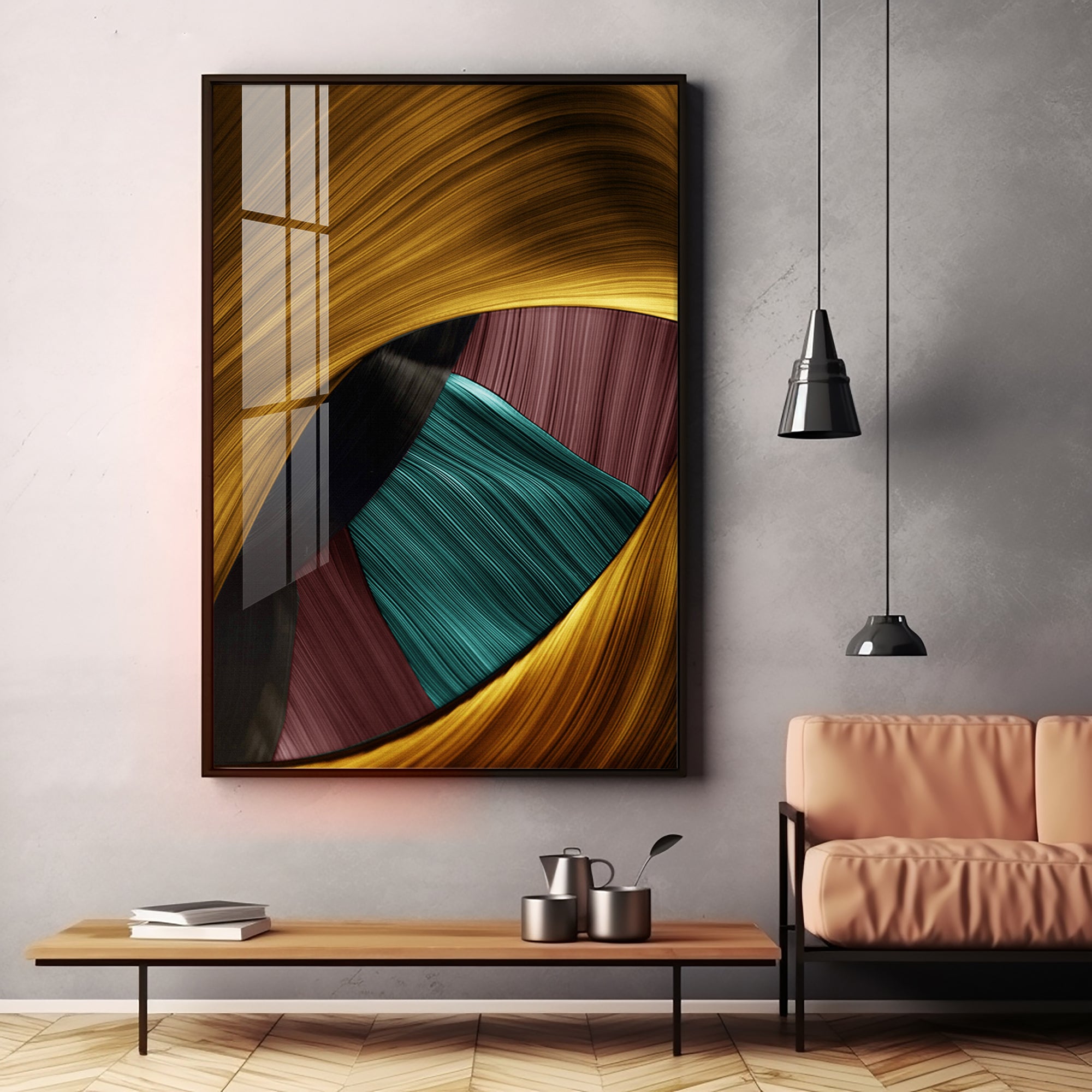Vivid Visions Premium Acrylic Vertical Wall Art