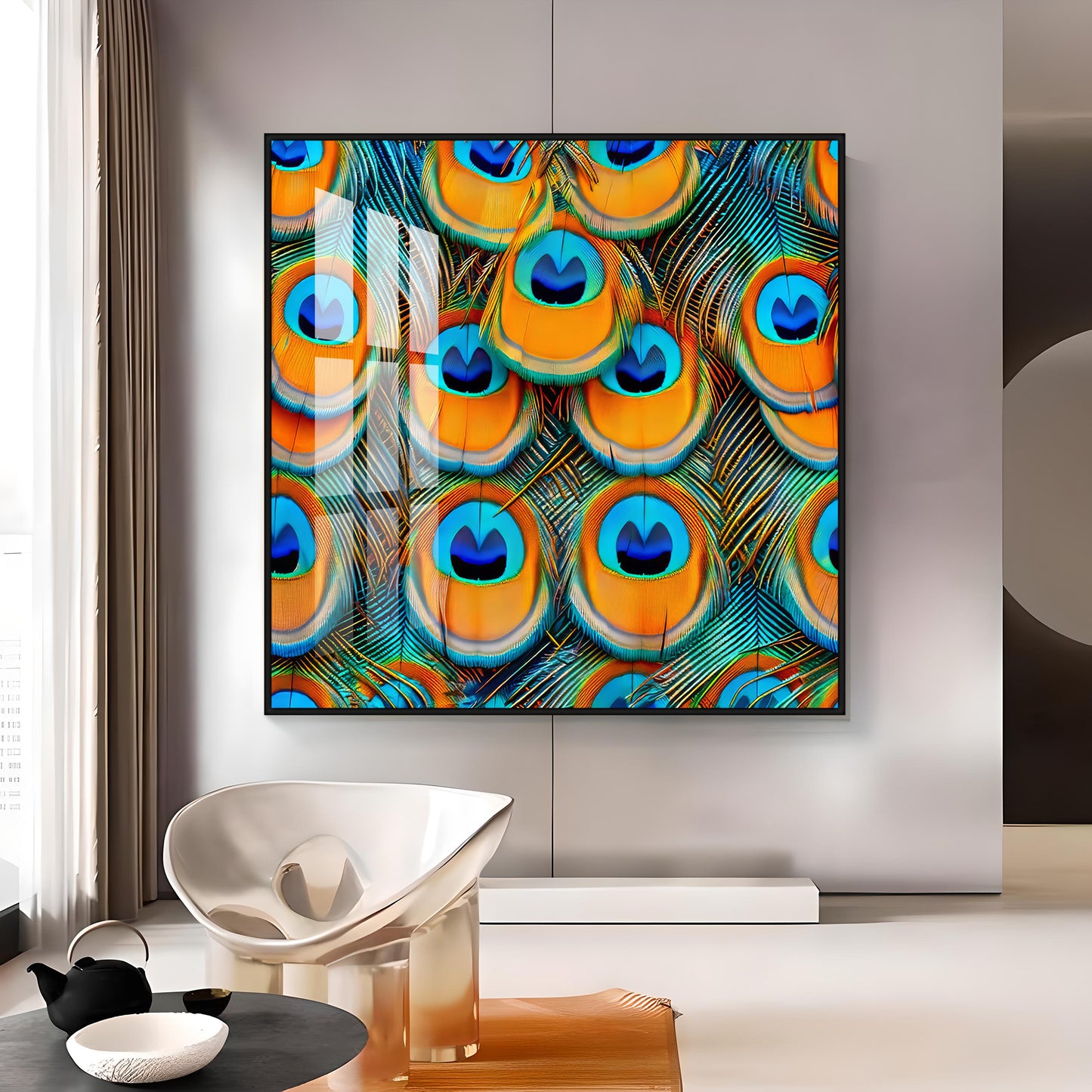 Morpankh Premium Acrylic Square Wall Art