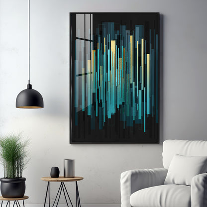 Celestial Harmony Premium Acrylic Vertical Wall Art