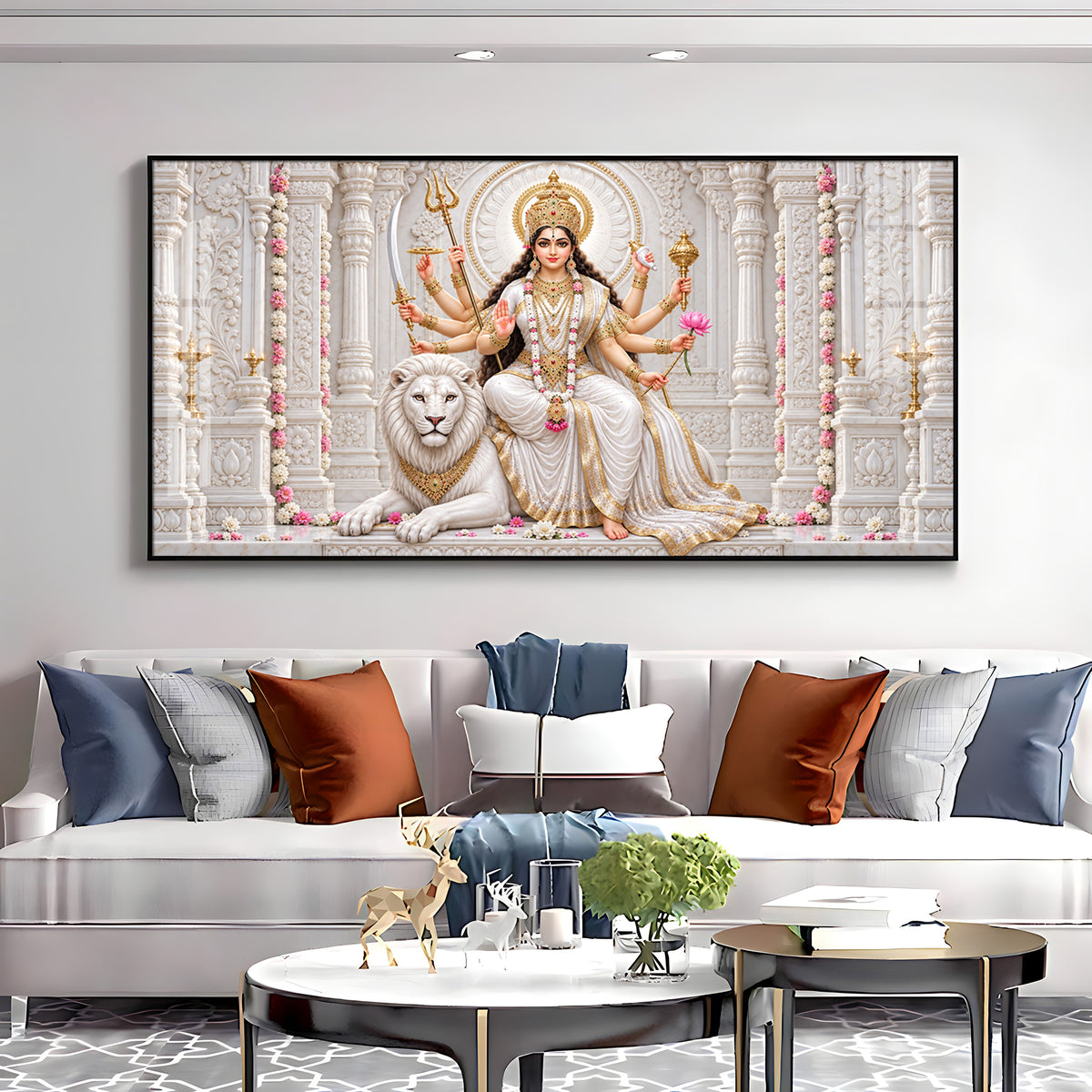 Mahagauri Premium Acrylic Horizontal Wall Art