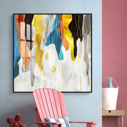 Colorful Abstract Premium Acrylic Square Wall Art