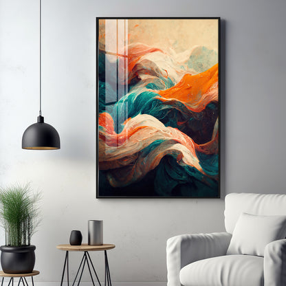Colorwave Bliss Premium Acrylic Vertical Wall Art
