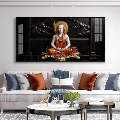 Jagadguru Adi Shankaracharya Premium Acrylic Horizontal Wall Art