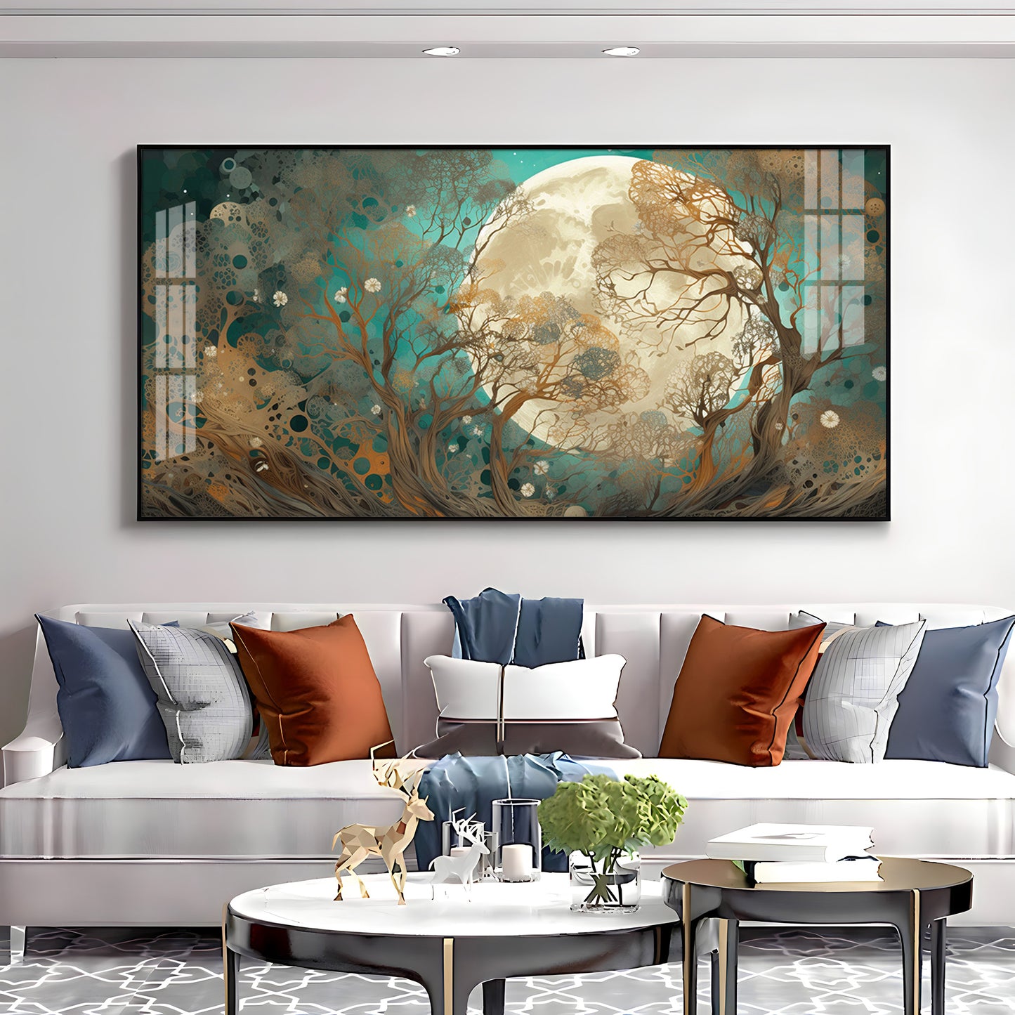 Magical Forest Premium Acrylic Horizontal Wall Art