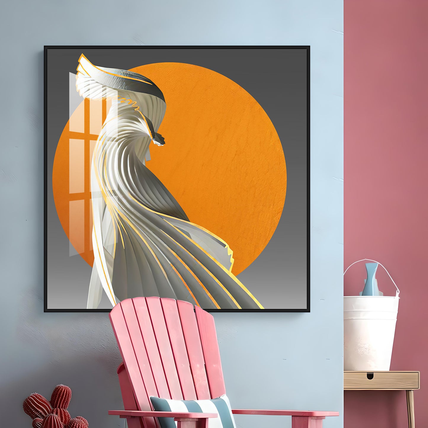 Creative Abstract Premium Acrylic Square Wall Art