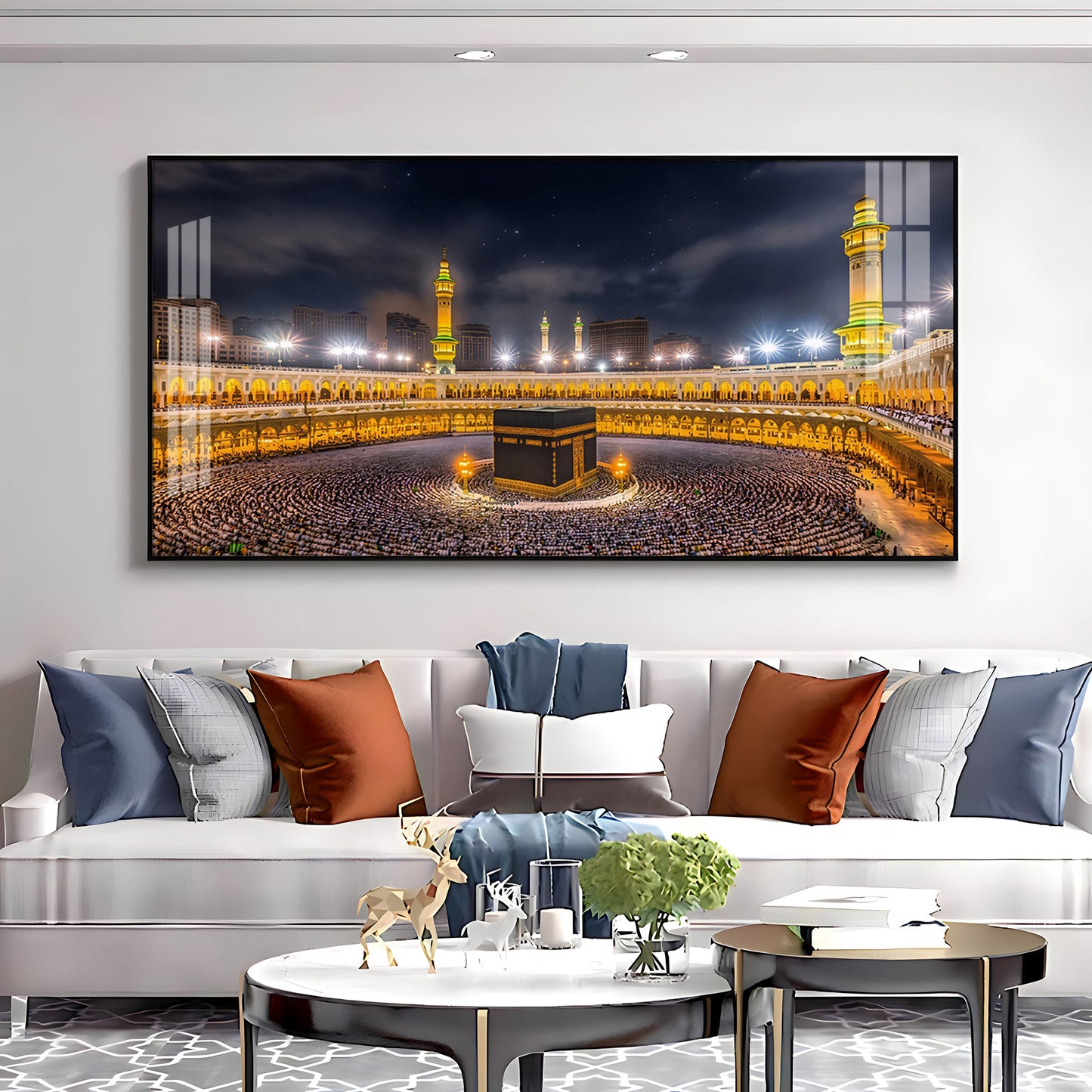 Holy Kaaba In Makkah Premium Acrylic Horizontal Wall Art