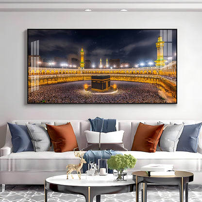 Holy Kaaba In Makkah Premium Acrylic Horizontal Wall Art