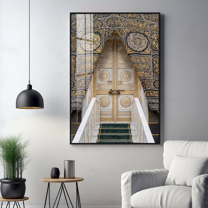 Kaaba Door Premium Acrylic Vertical Wall Art
