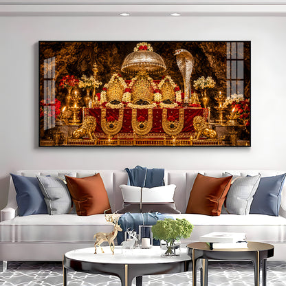 Maa Vaishno Devi Shakti Peeth Premium Acrylic Horizontal Wall Art
