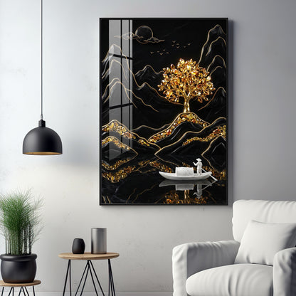 Tree Of Life Premium Acrylic Vertical Wall Art