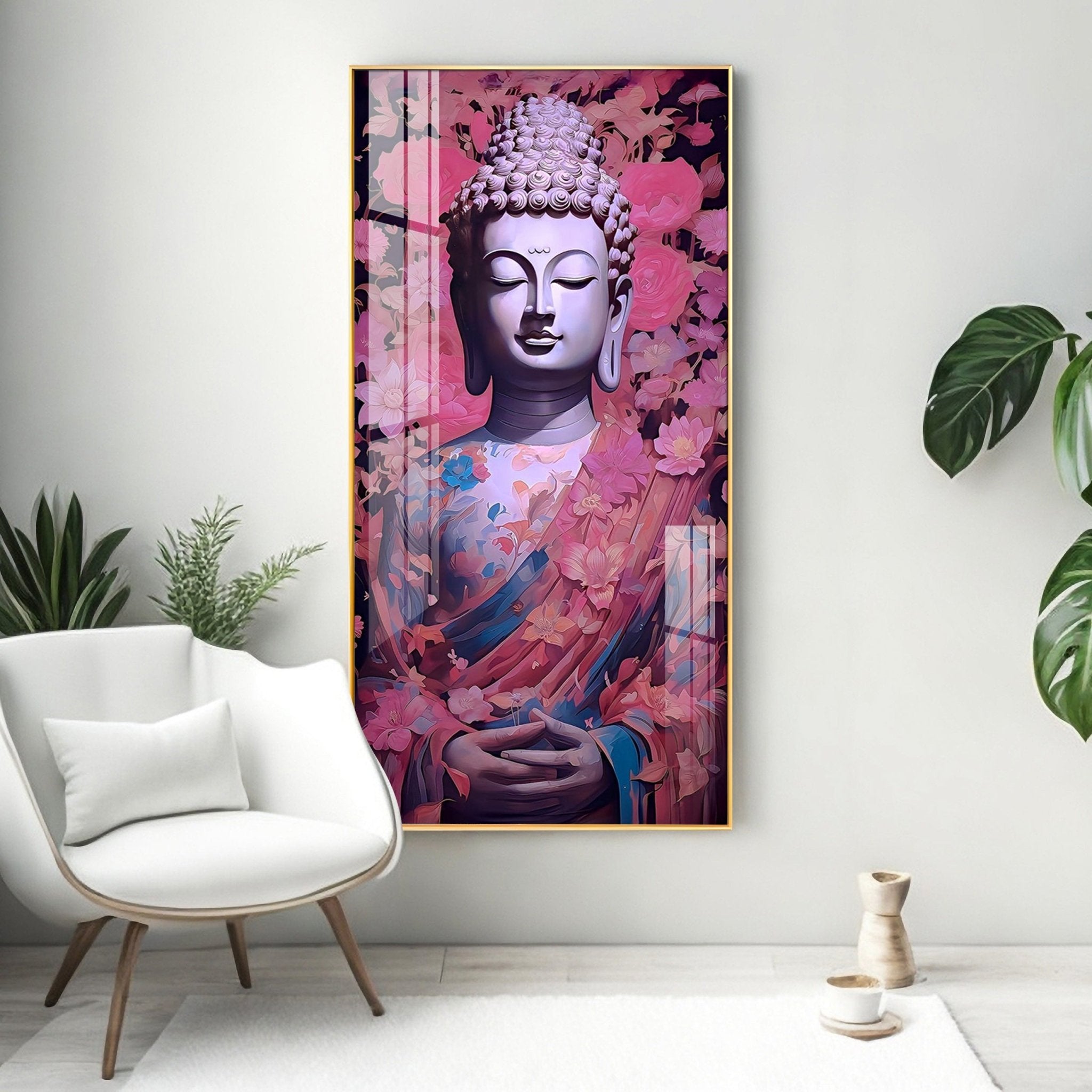 Buddha Figurine Premium Acrylic Wall Art - The Next Decor