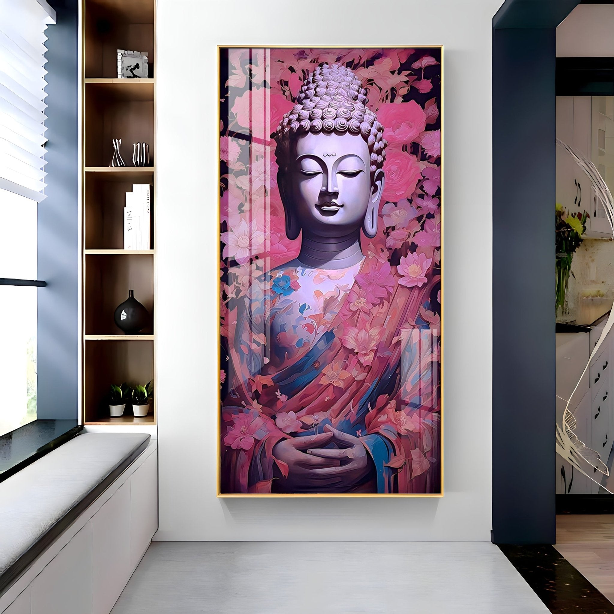 Buddha Figurine Premium Acrylic Wall Art - The Next Decor