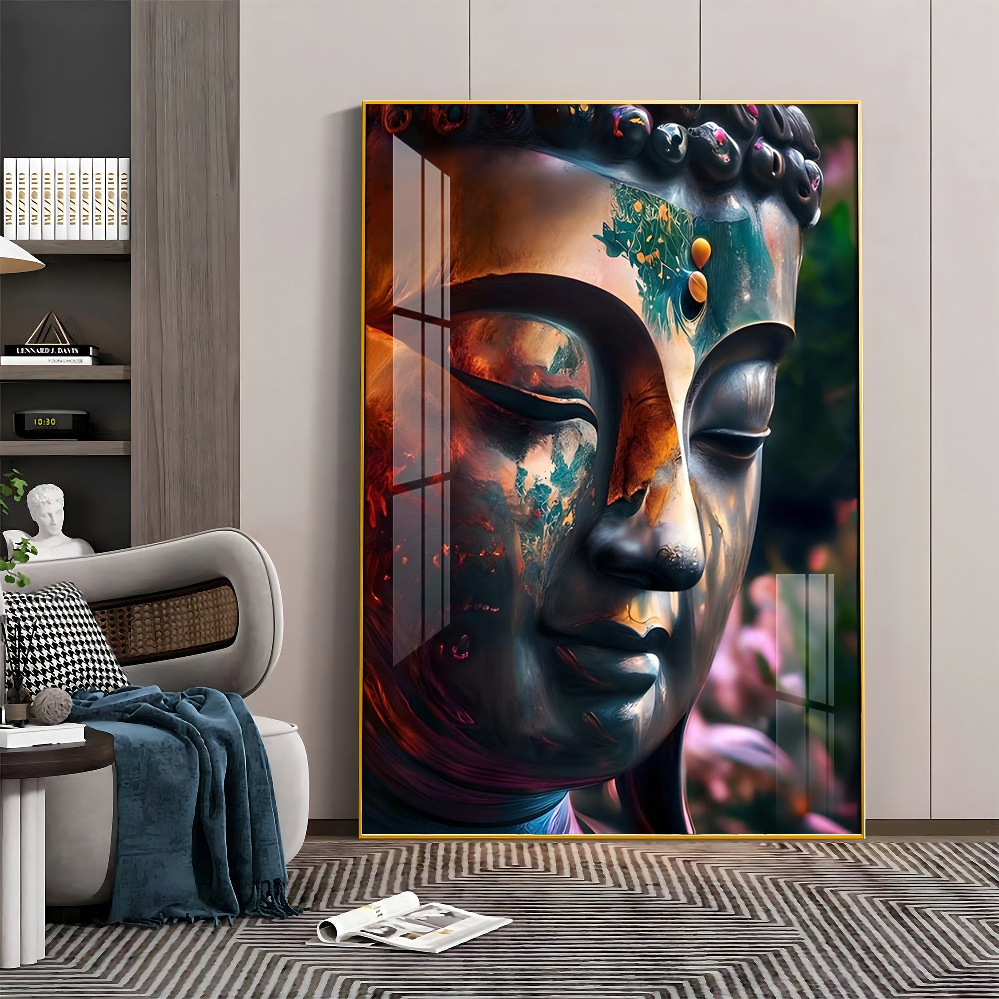 Buddha Premium Acrylic Vertical Wall Art - The Next Decor