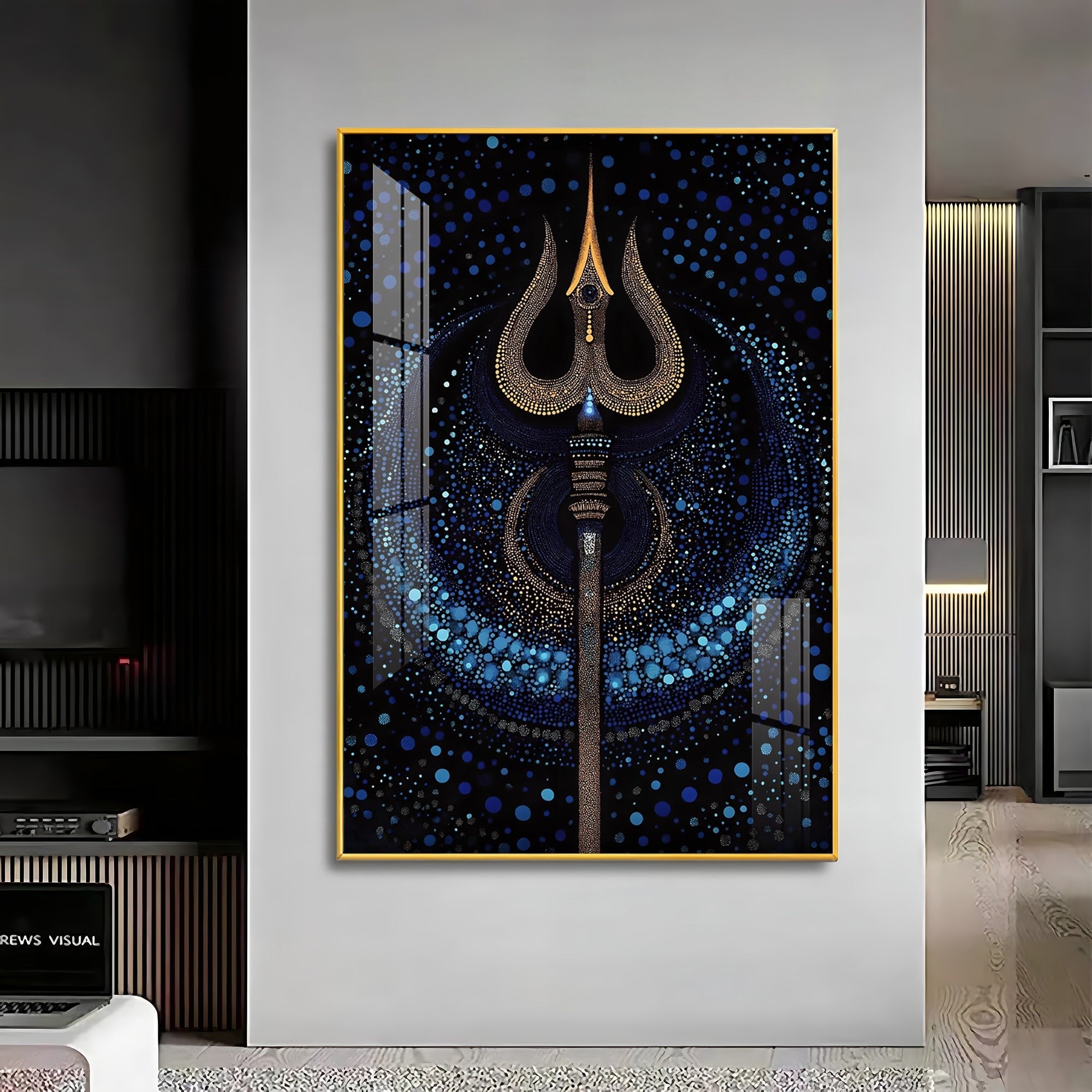 Celestial Guardian Premium Vertical Acrylic Wall Art - The Next Decor