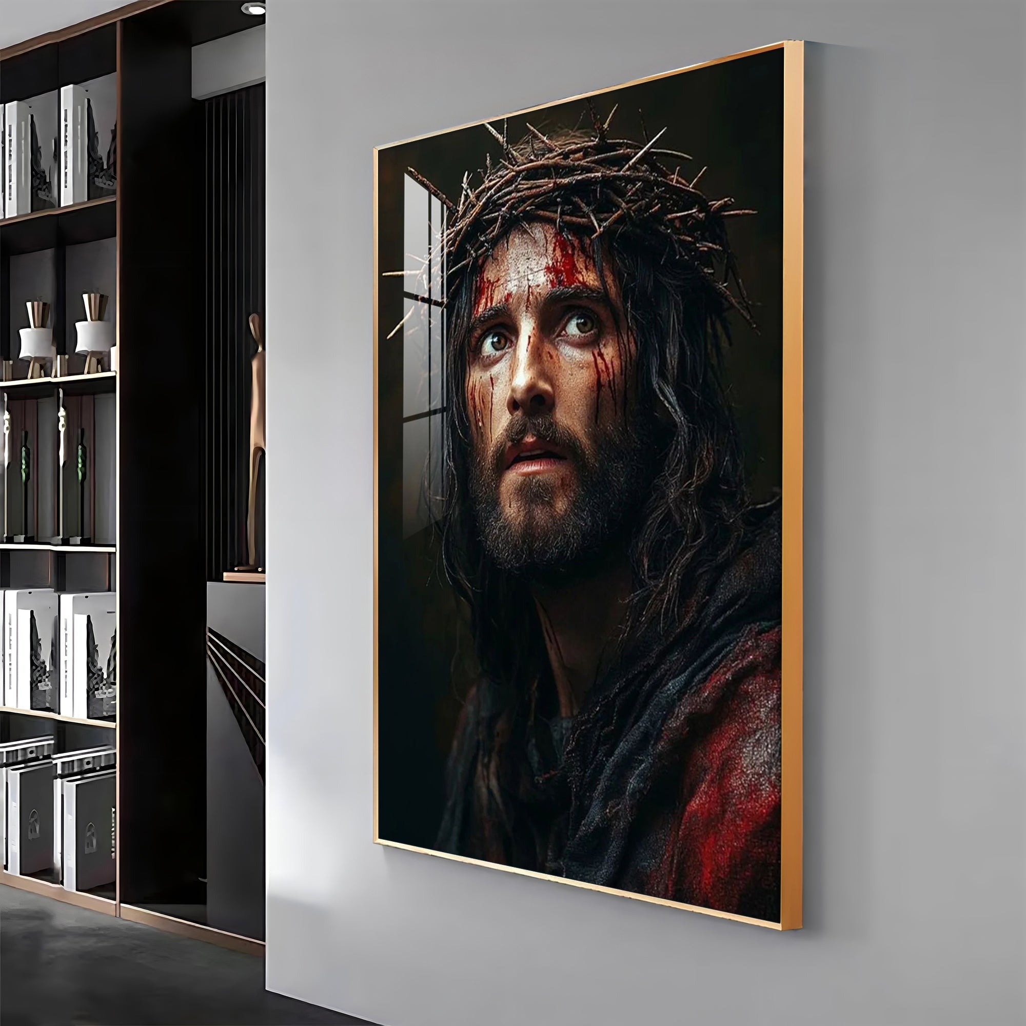 Christ's Embrace Premium Acrylic Wall Art - The Next Decor