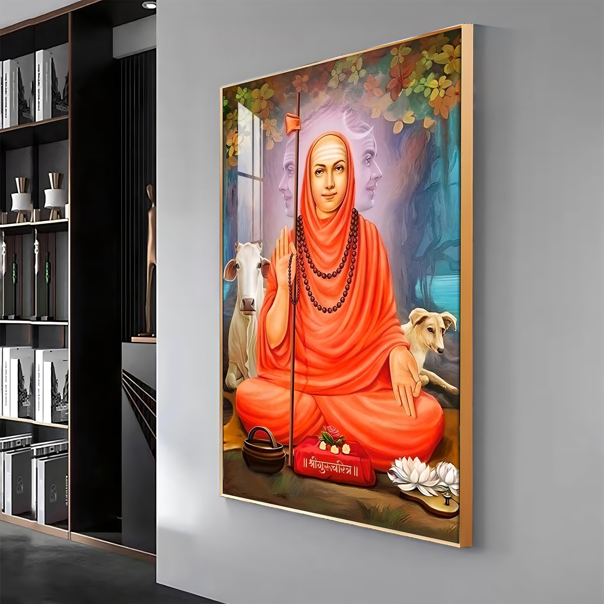 Divine Majesty Premium Vertical Acrylic Wall Art - The Next Decor