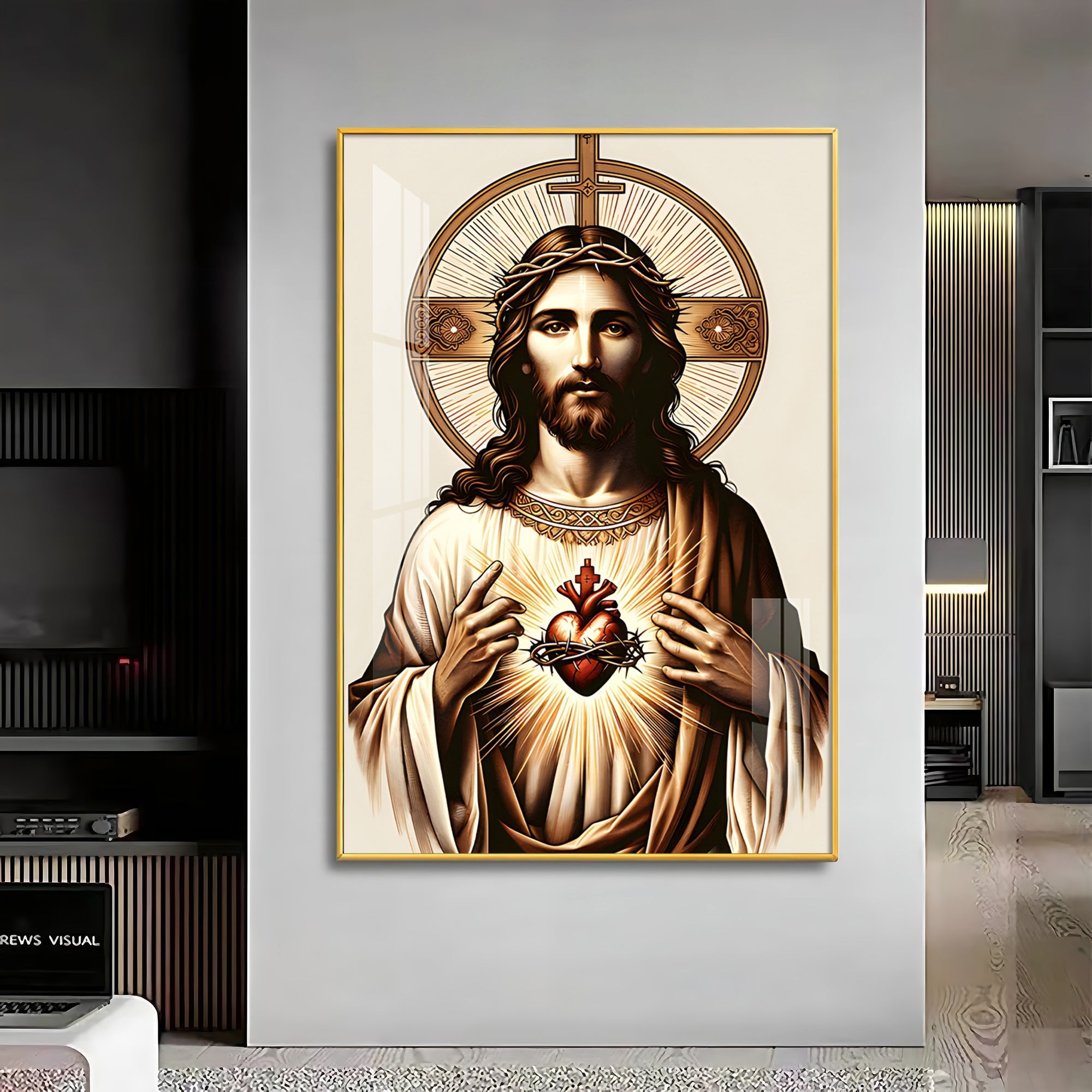 Eternal Light Premium Acrylic Vertical Wall Art - The Next Decor