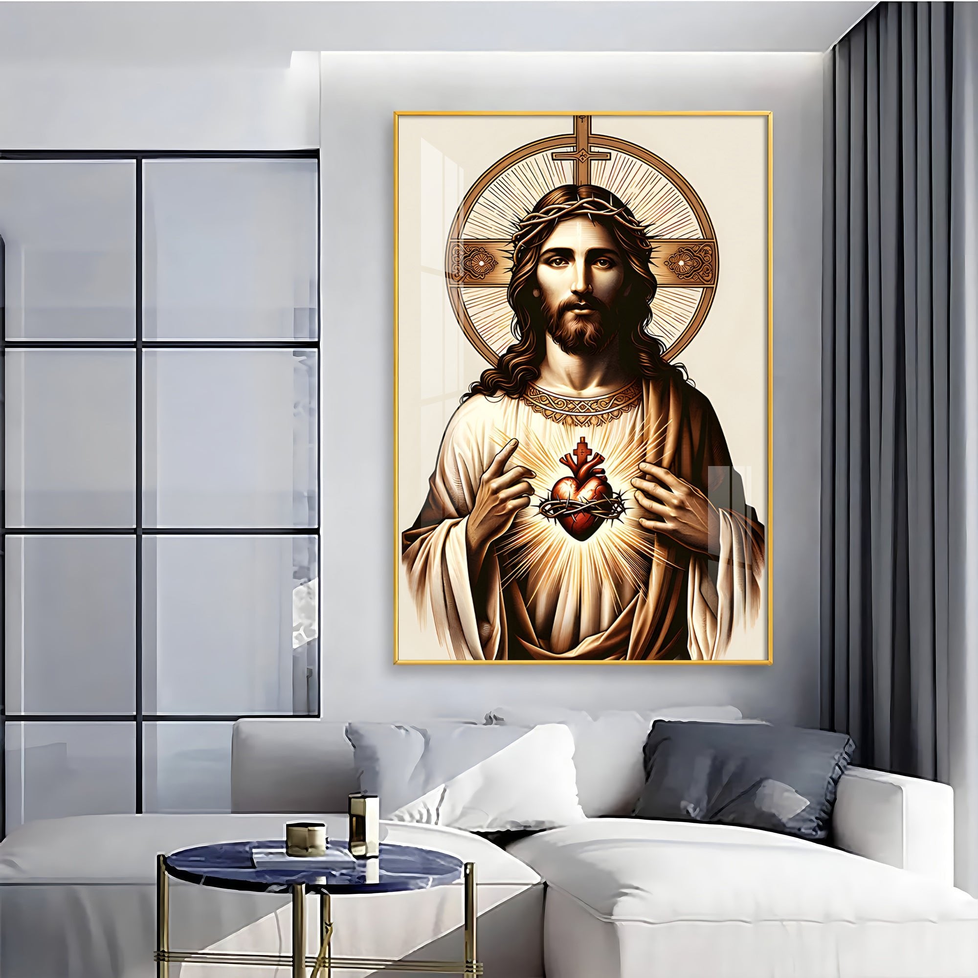 Eternal Light Premium Acrylic Vertical Wall Art - The Next Decor