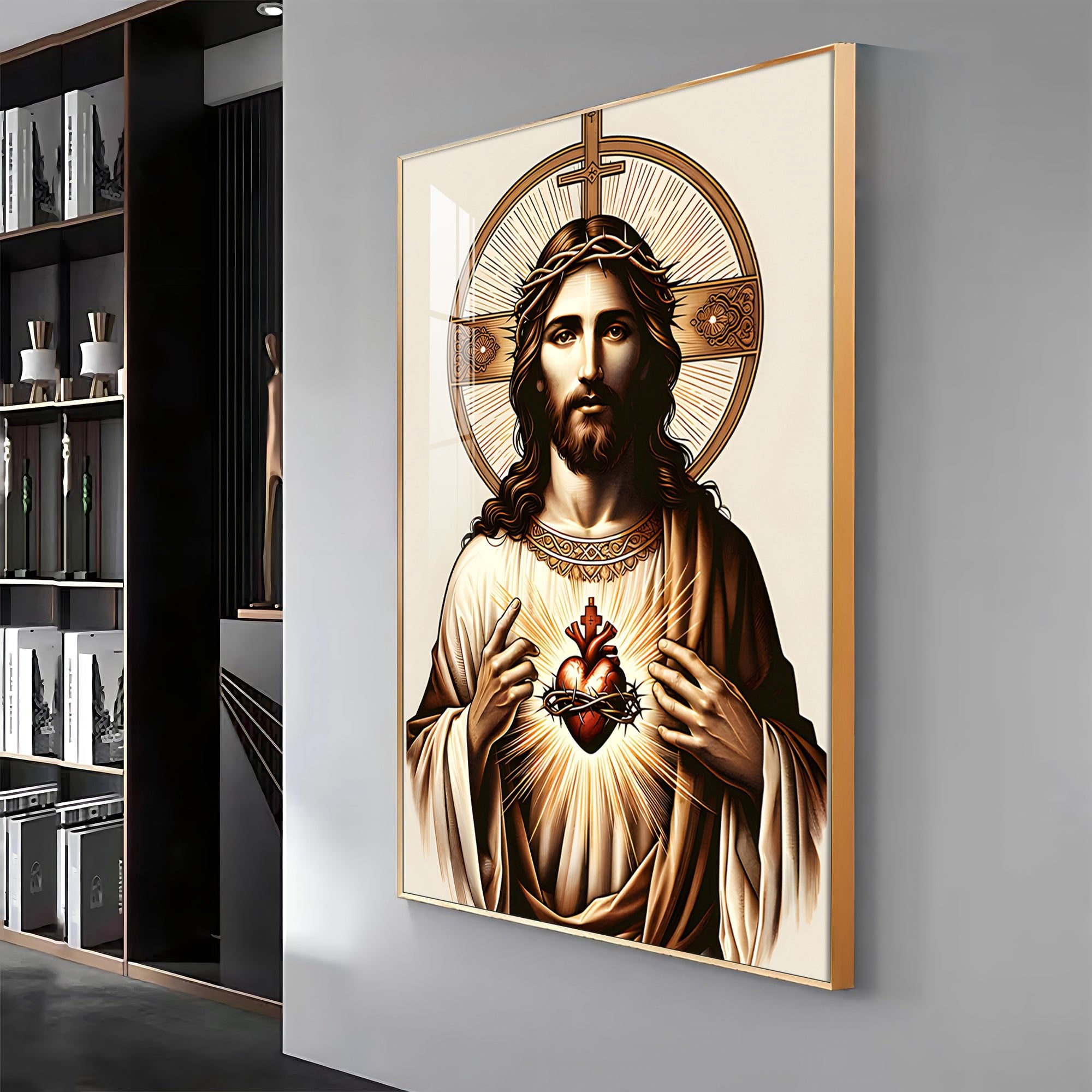Eternal Light Premium Acrylic Vertical Wall Art - The Next Decor