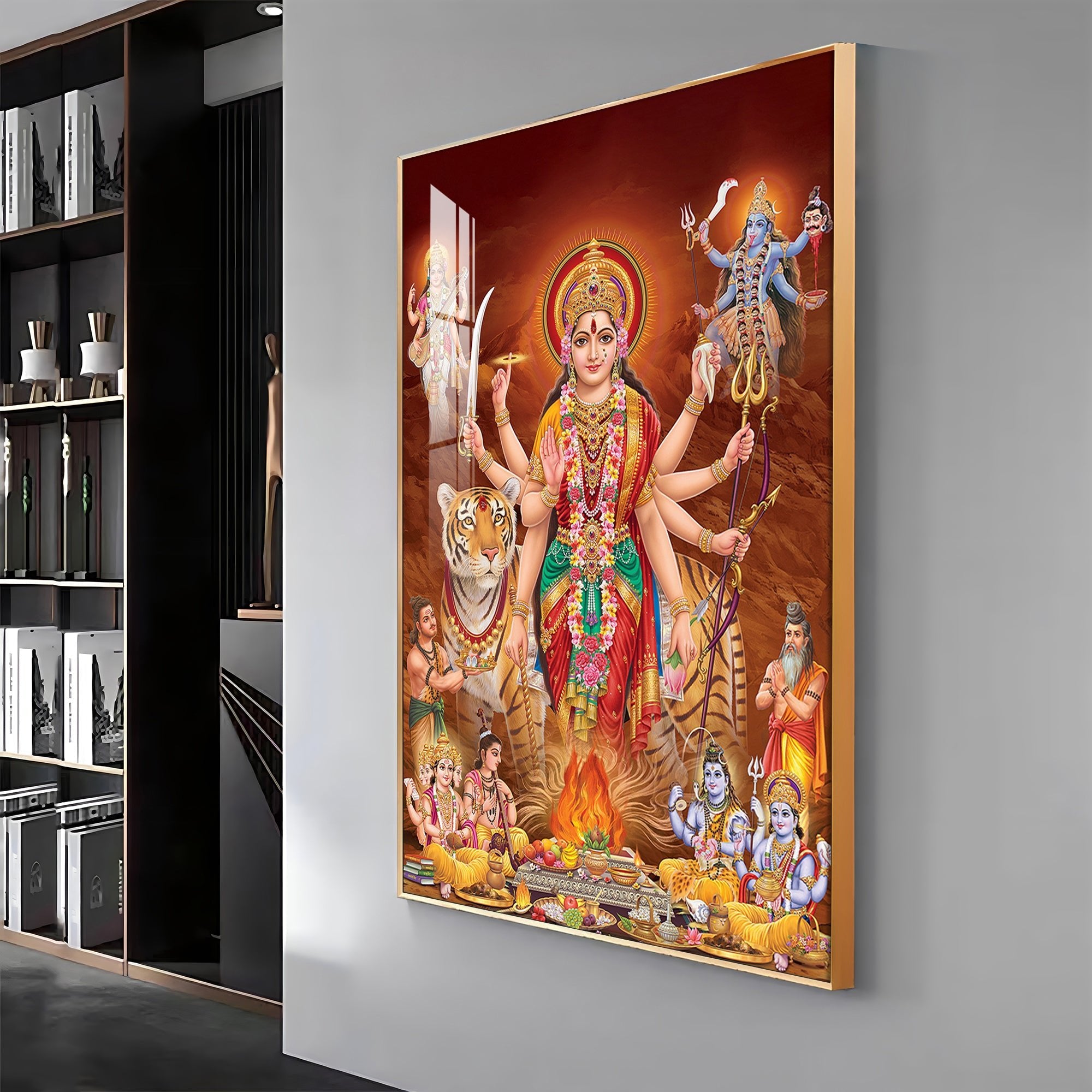 Ethereal Essence Premium Vertical Acrylic Wall Art - The Next Decor