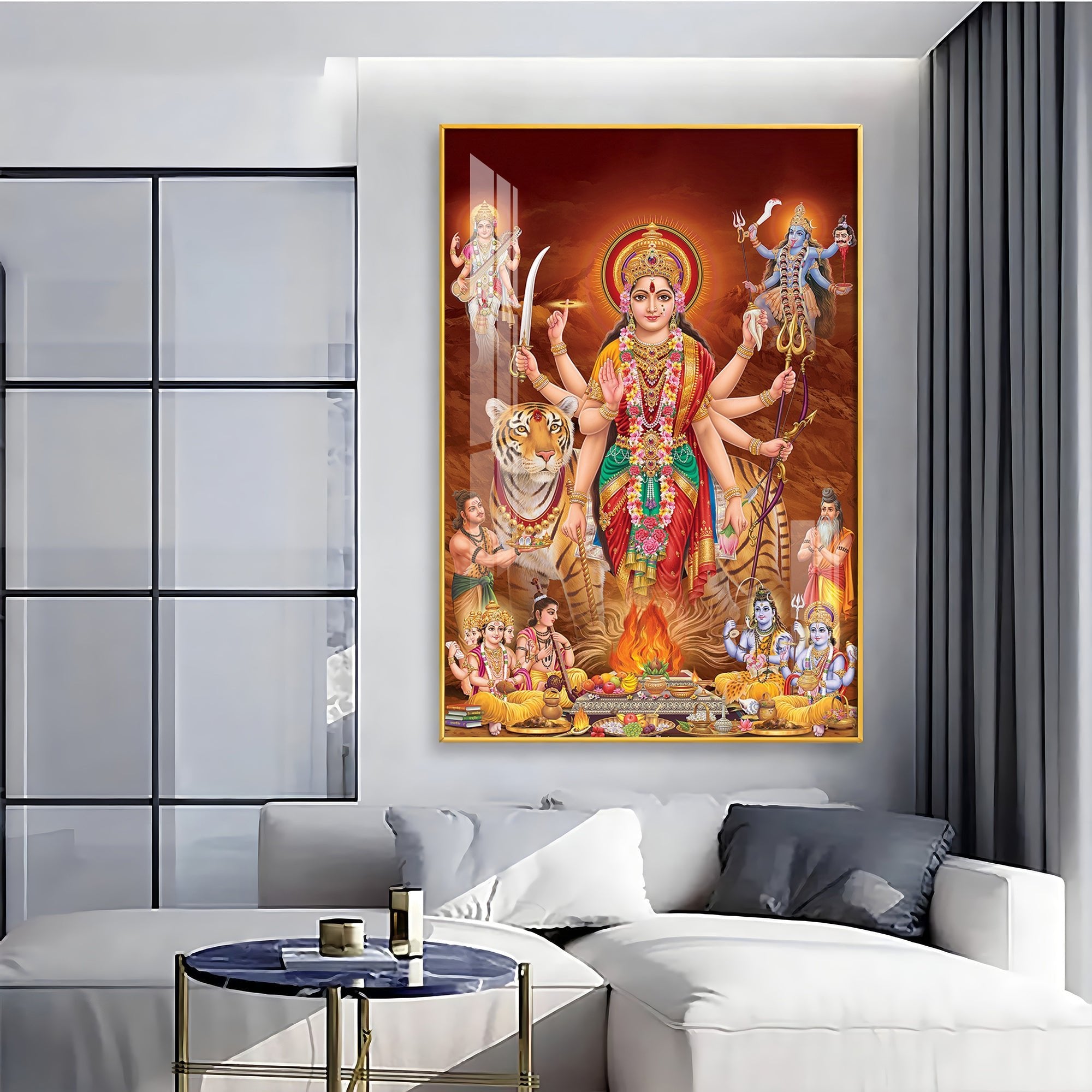 Ethereal Essence Premium Vertical Acrylic Wall Art - The Next Decor