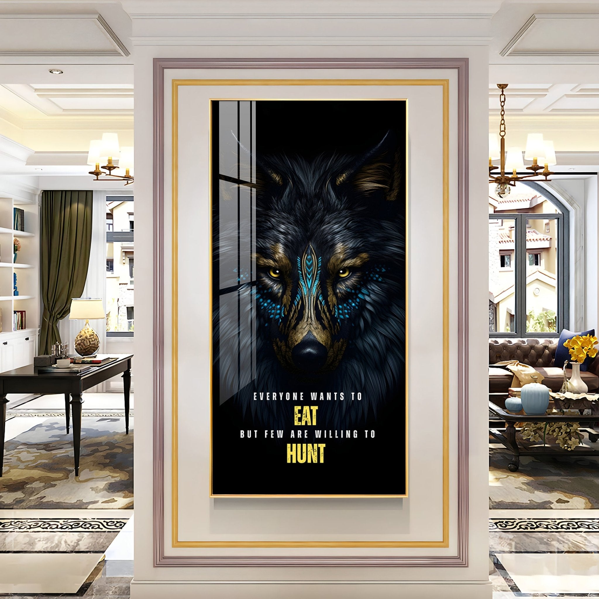 Everyone Wants To Eat Premium Acrylic Vertical Wall Art - The Next Decor