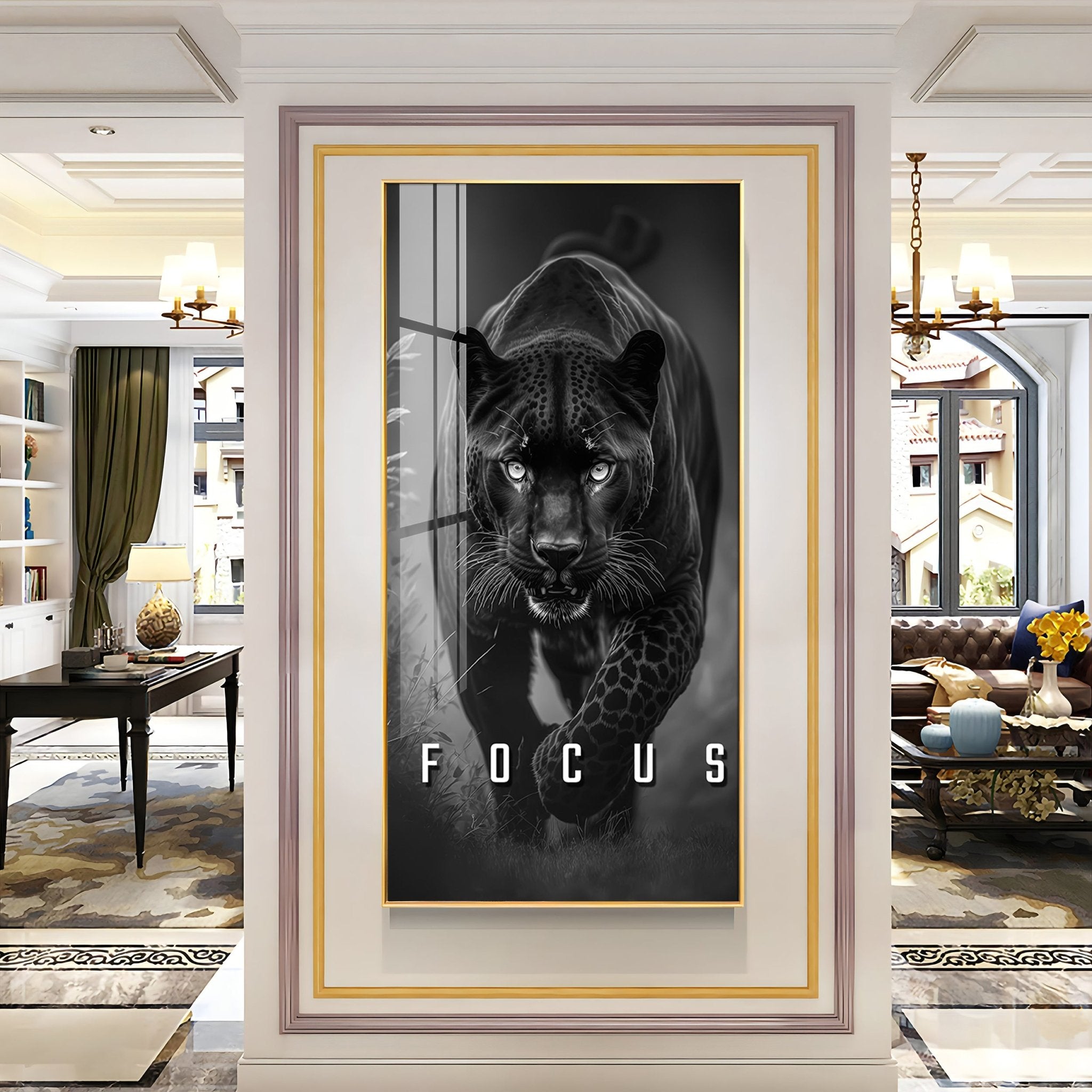 Focus Premium Acrylic Vertical Wall Art - The Next Decor