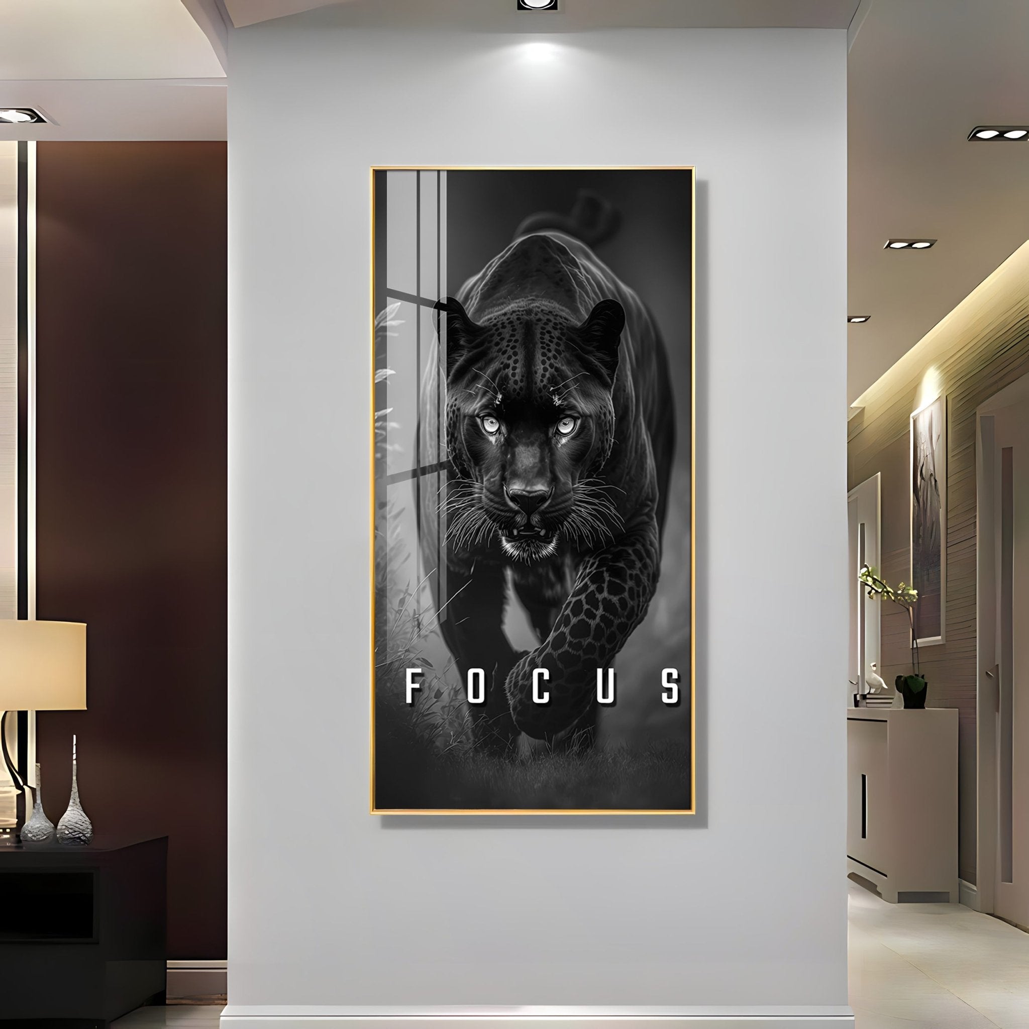 Focus Premium Acrylic Vertical Wall Art - The Next Decor