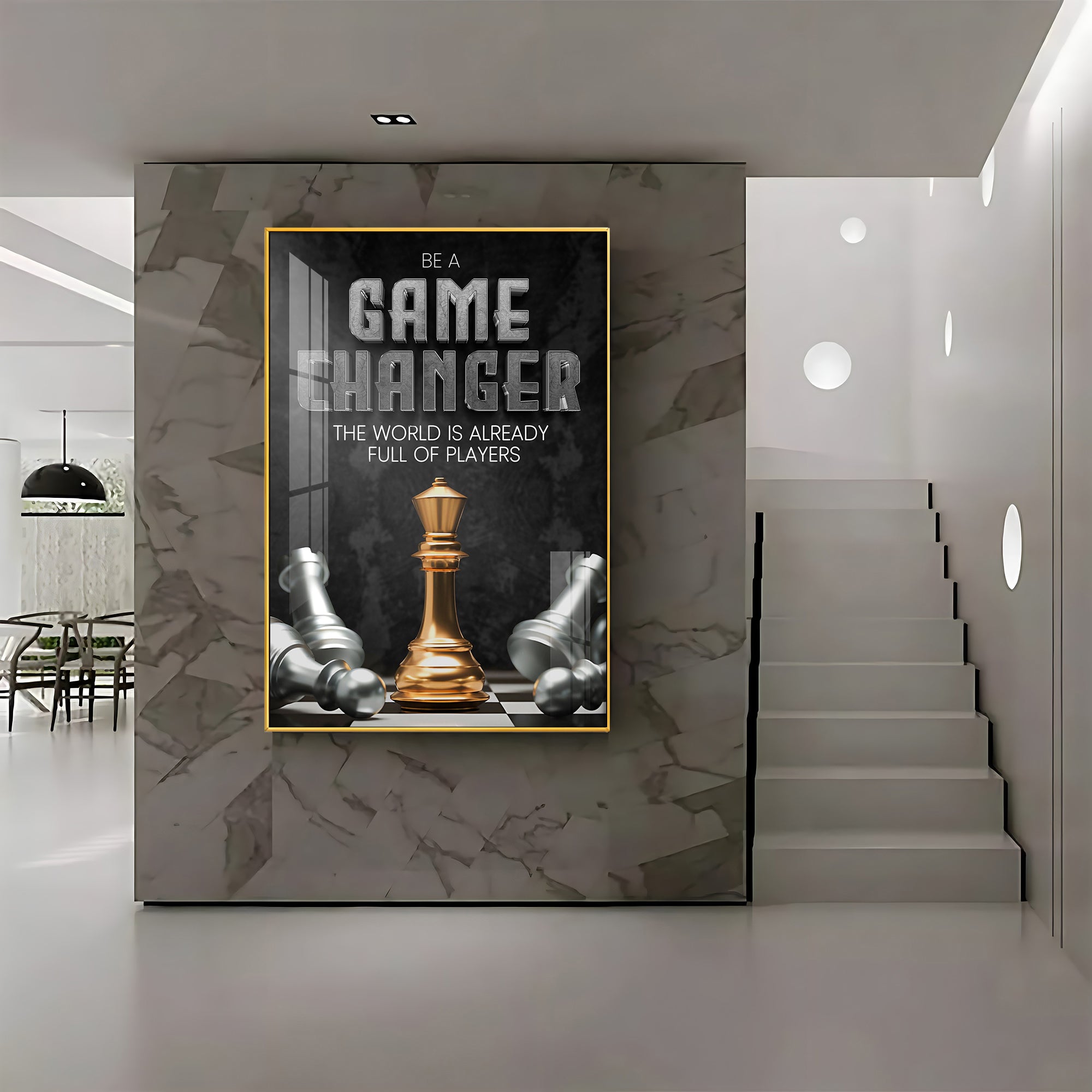 Game Changer Premium Acrylic Vertical Wall Art - The Next Decor