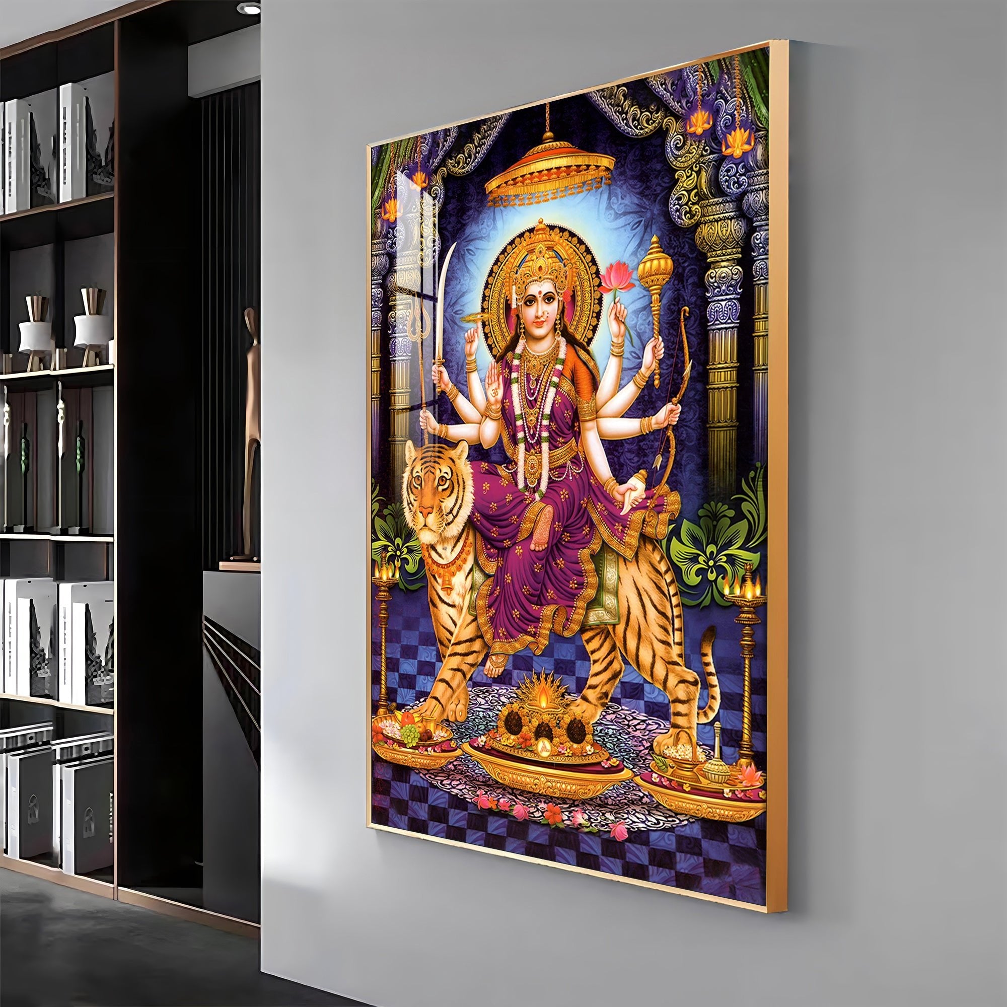 Goddess of Harmony Premium Vertical Acrylic Wall Art - The Next Decor