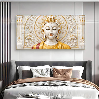 Peaceful Buddha Premium Acrylic Horizontal Wall Art