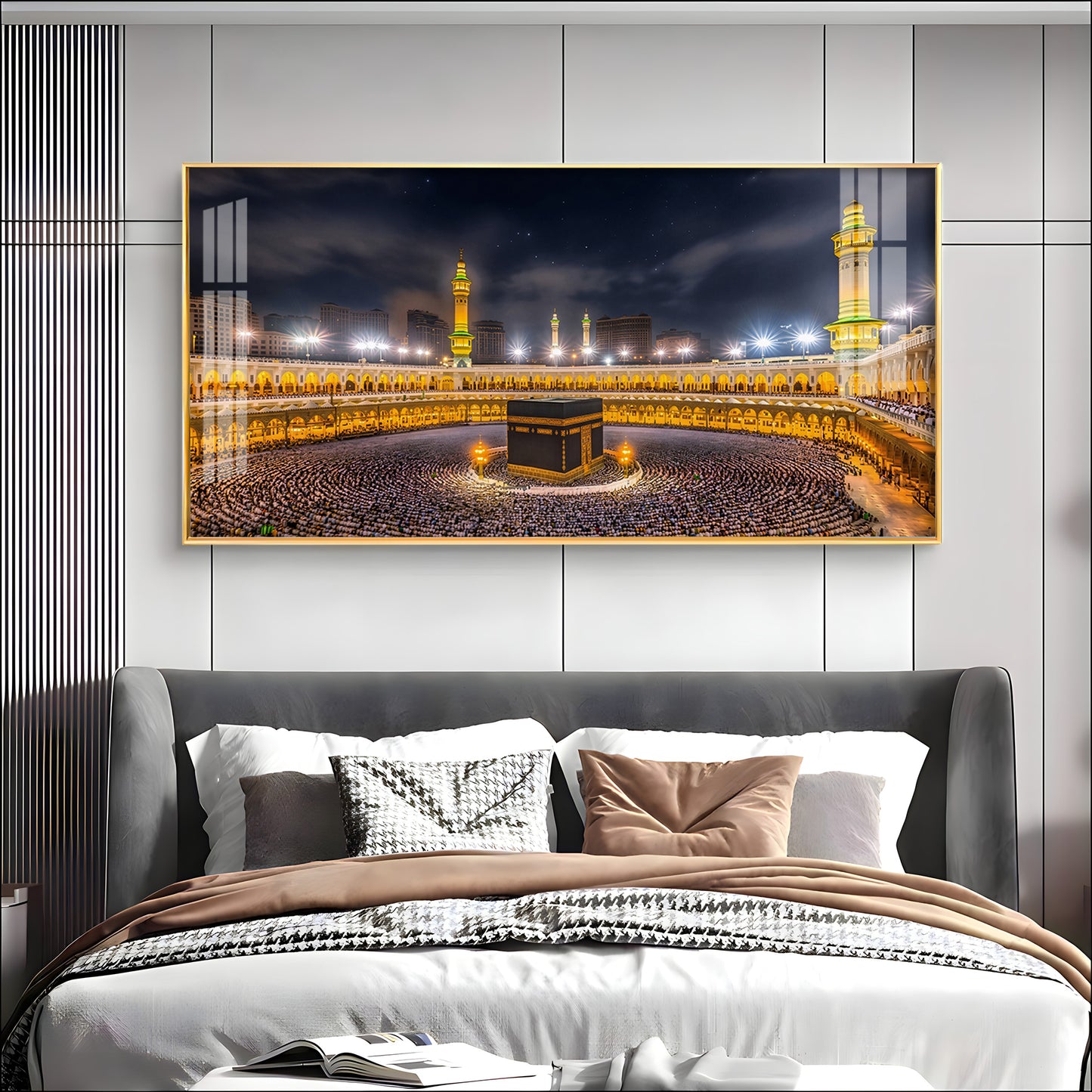 Holy Kaaba In Makkah Premium Acrylic Horizontal Wall Art